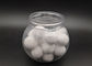 Rounded Shape Tabular Alumina , Corundum Activated  High  Ceramic Balls   95 % Min Passing Rate